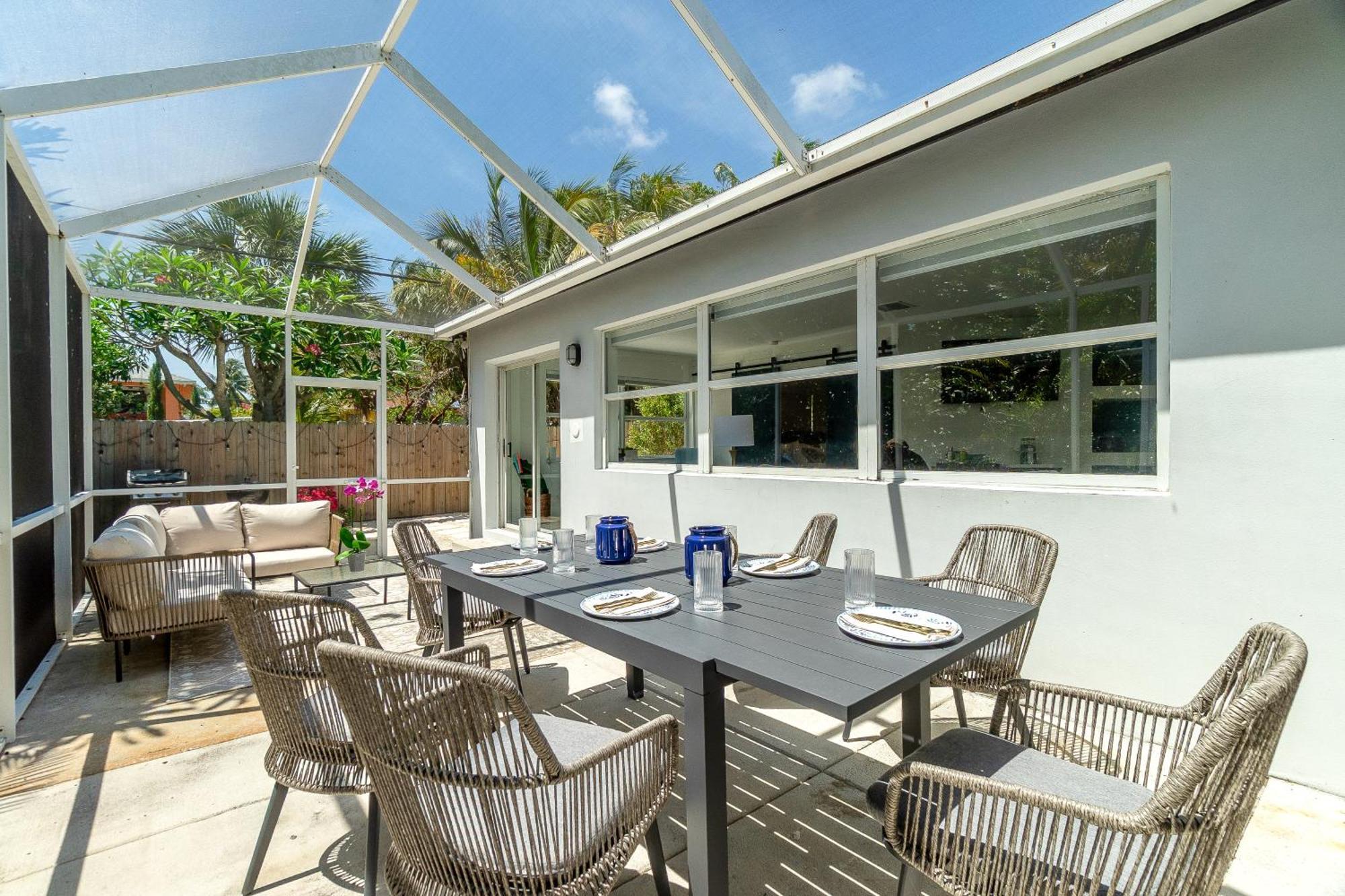 West Palm Beach Elegant 5Br With Hot Tub And Fire Pit Near Beach וסט פאלם ביץ' מראה חיצוני תמונה